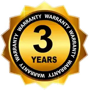 Three year warranty seal